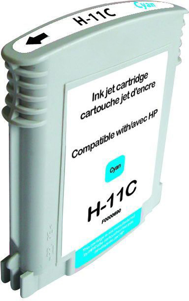 UPrint H-11C C CARTOUCHE COMPATIBLE AVEC HP N°11 - C4836A