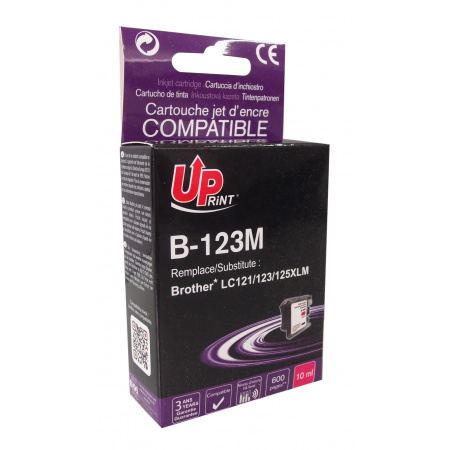 LC123 Pack 10 Cartouche d'encre compatible Brother LC123 Pour