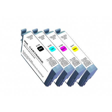 T0715 - 10 Cartouches d'encre Compatible avec Epson T0715 (T0711 T071