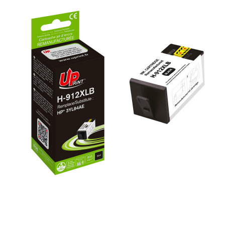 Uprint 912XL, Pack de 4 cartouches d'encre Uprint compatible HP