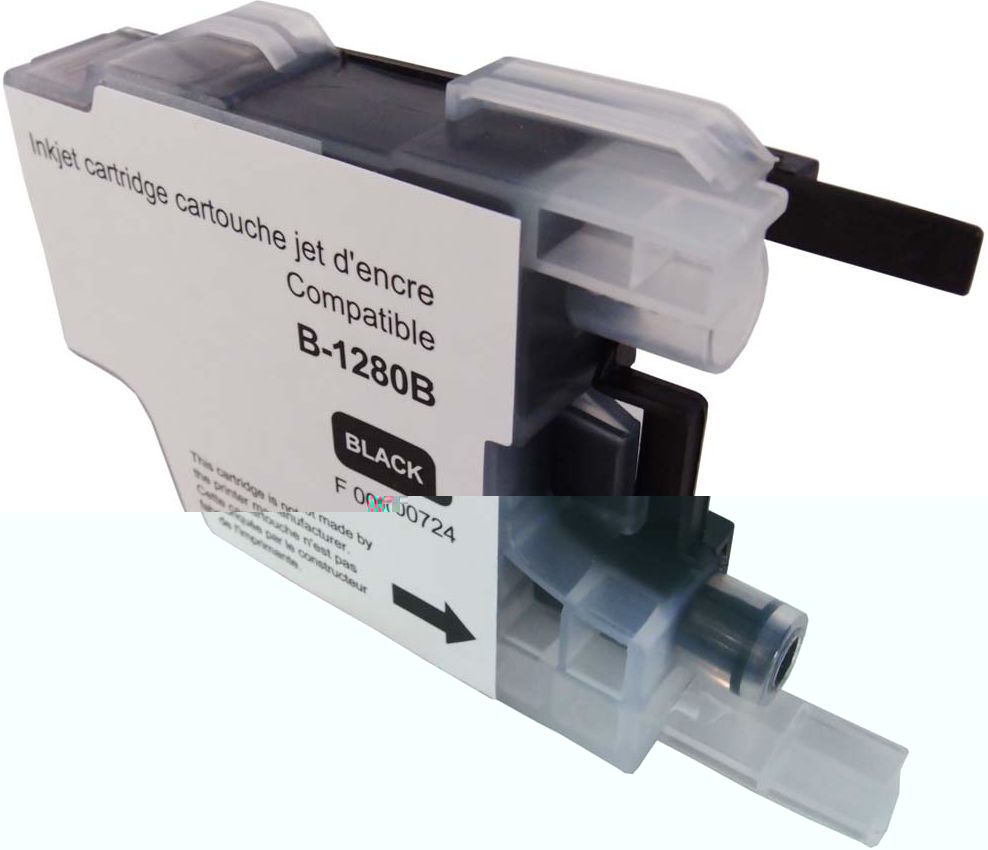 UPrint B-1280B BK CARTOUCHE COMPATIBLE AVEC BROTHER LC-1280