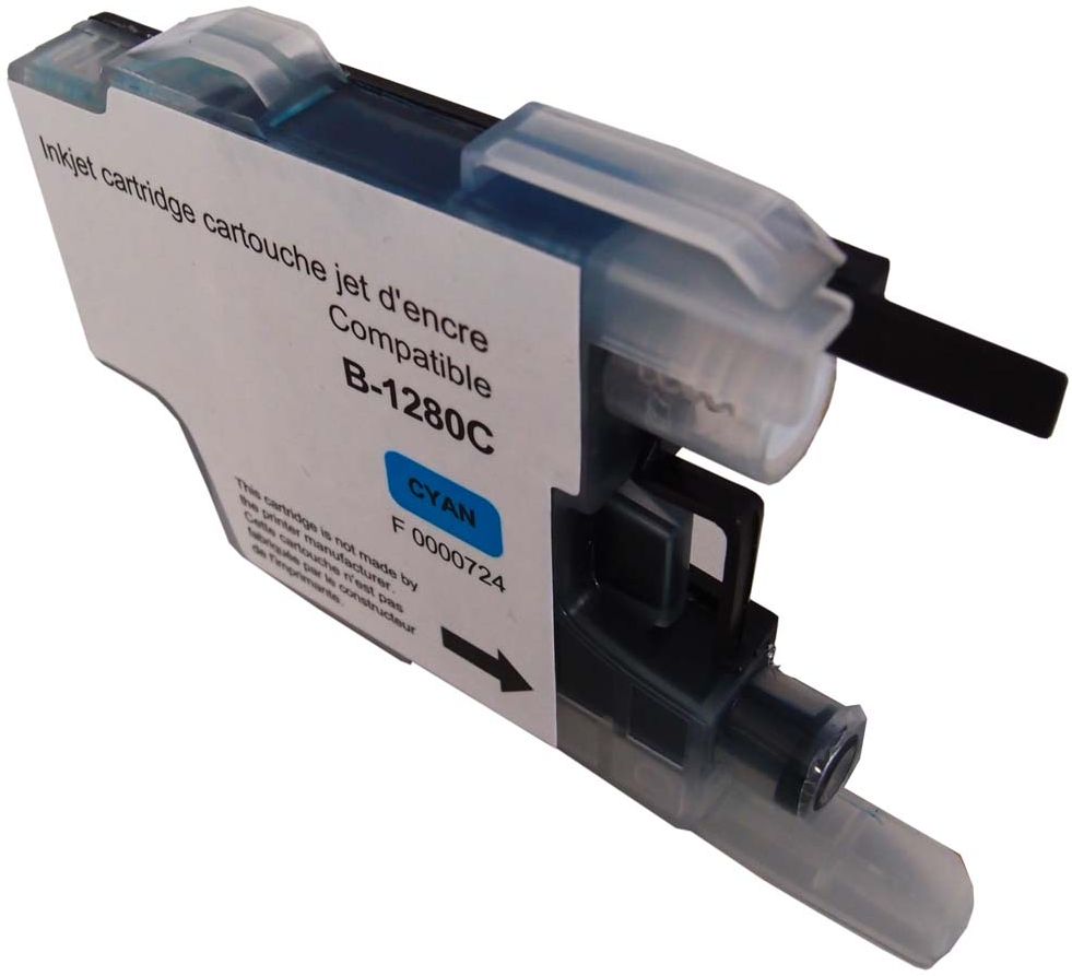 UPrint B-1280C C CARTOUCHE COMPATIBLE AVEC BROTHER LC-1280