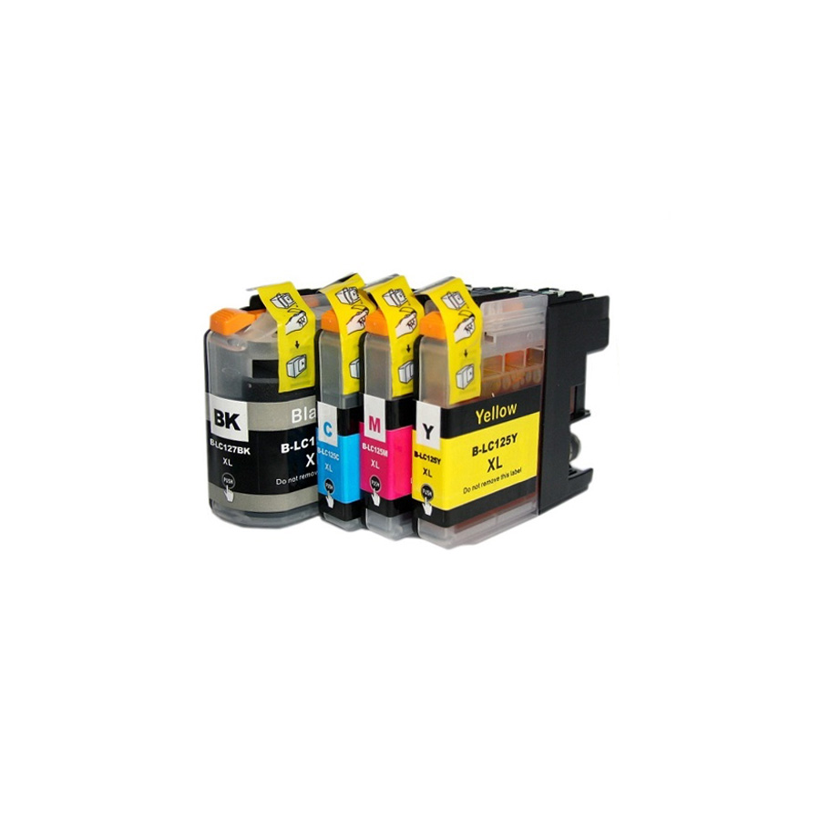 UPrint B-227/225XL BK/C/M/Y PACK 4 CARTOUCHES COMPATIBLES AVEC BROTHER LC-227XL / LC-225XL