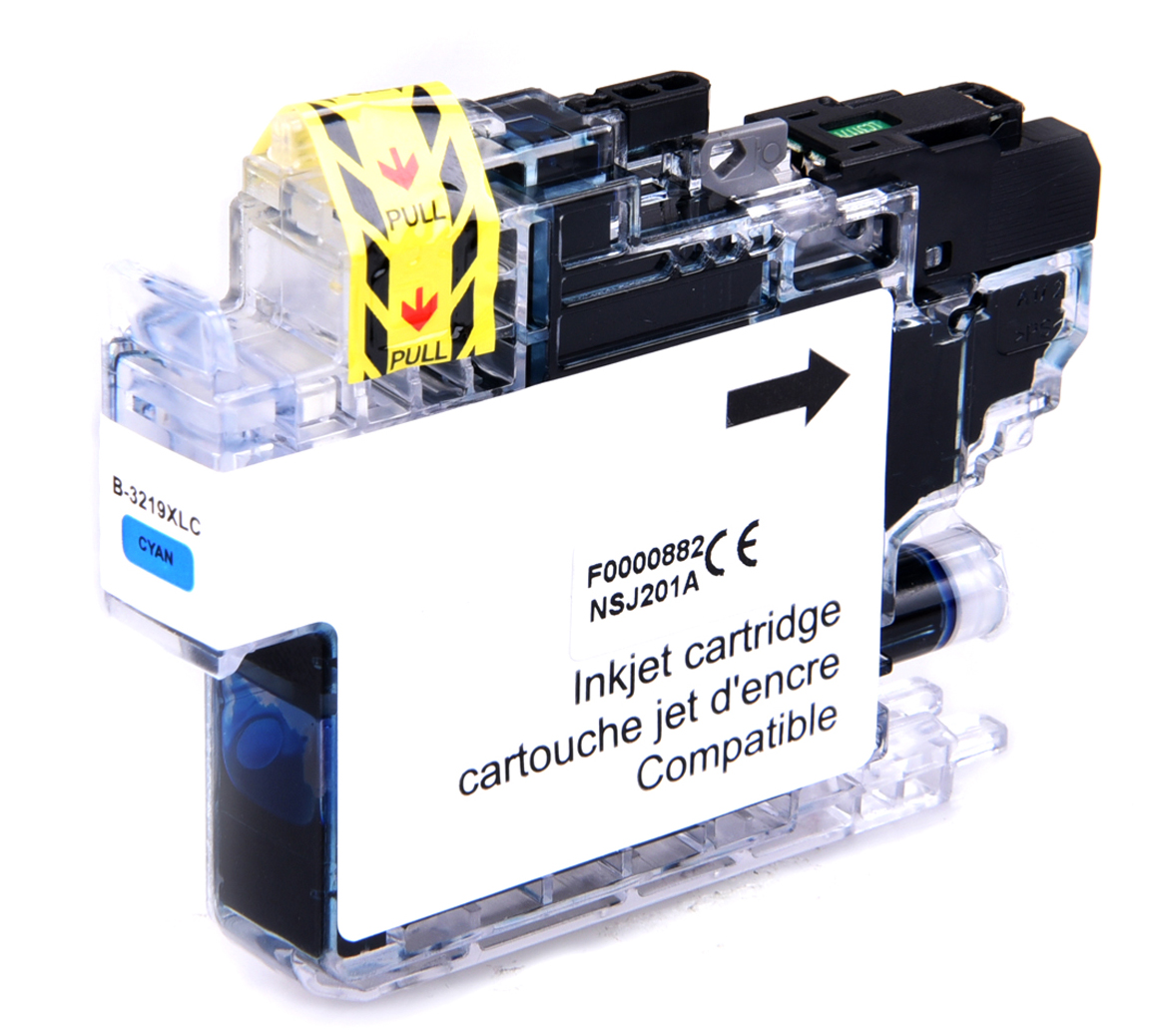 UPrint B-3219XLC C CARTOUCHE COMPATIBLE AVEC BROTHER LC-3219XL