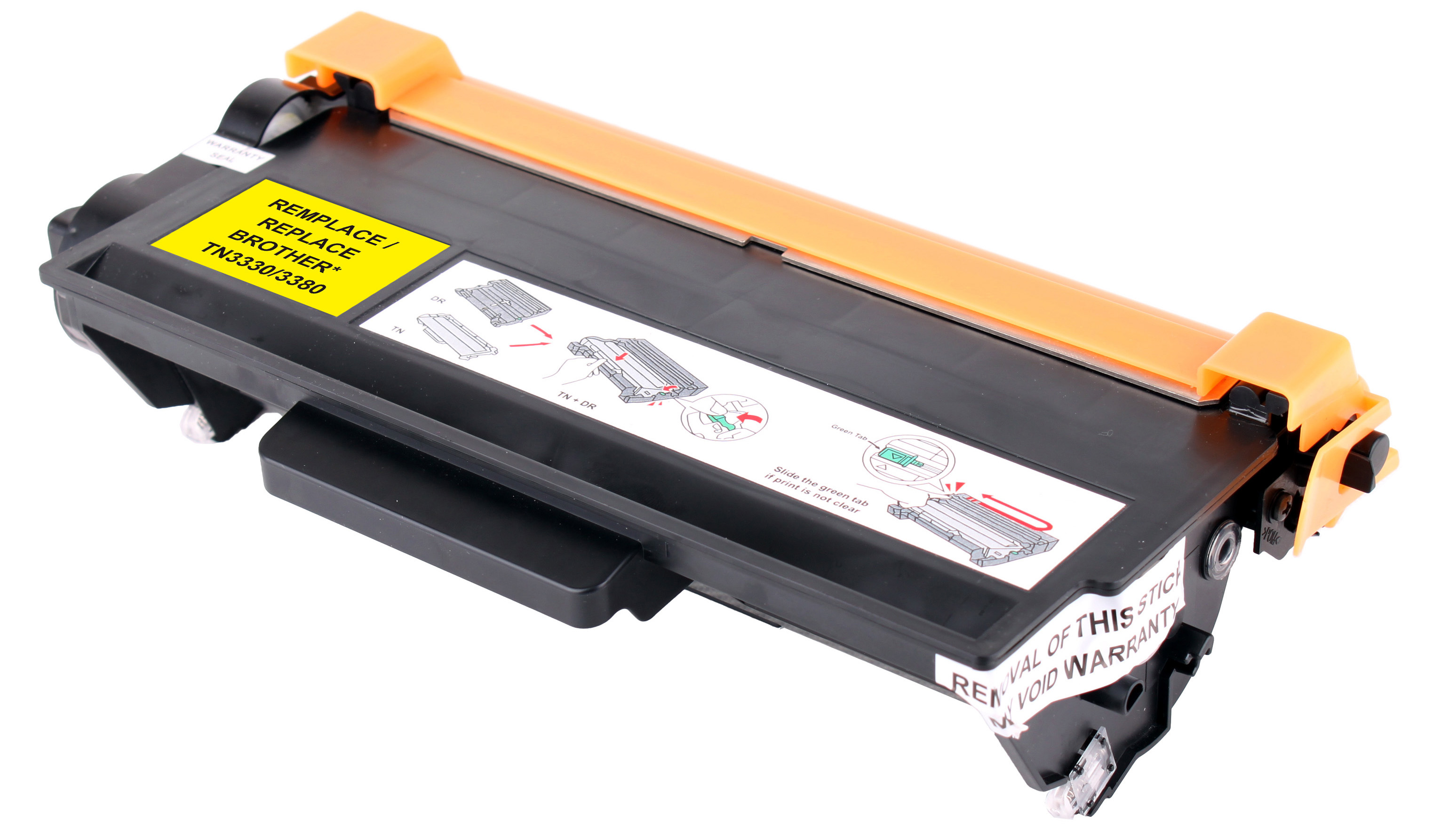 NEUTRE B.3380 MONO TONER COMPATIBLE AVEC BROTHER TN-3330 / TN-3380