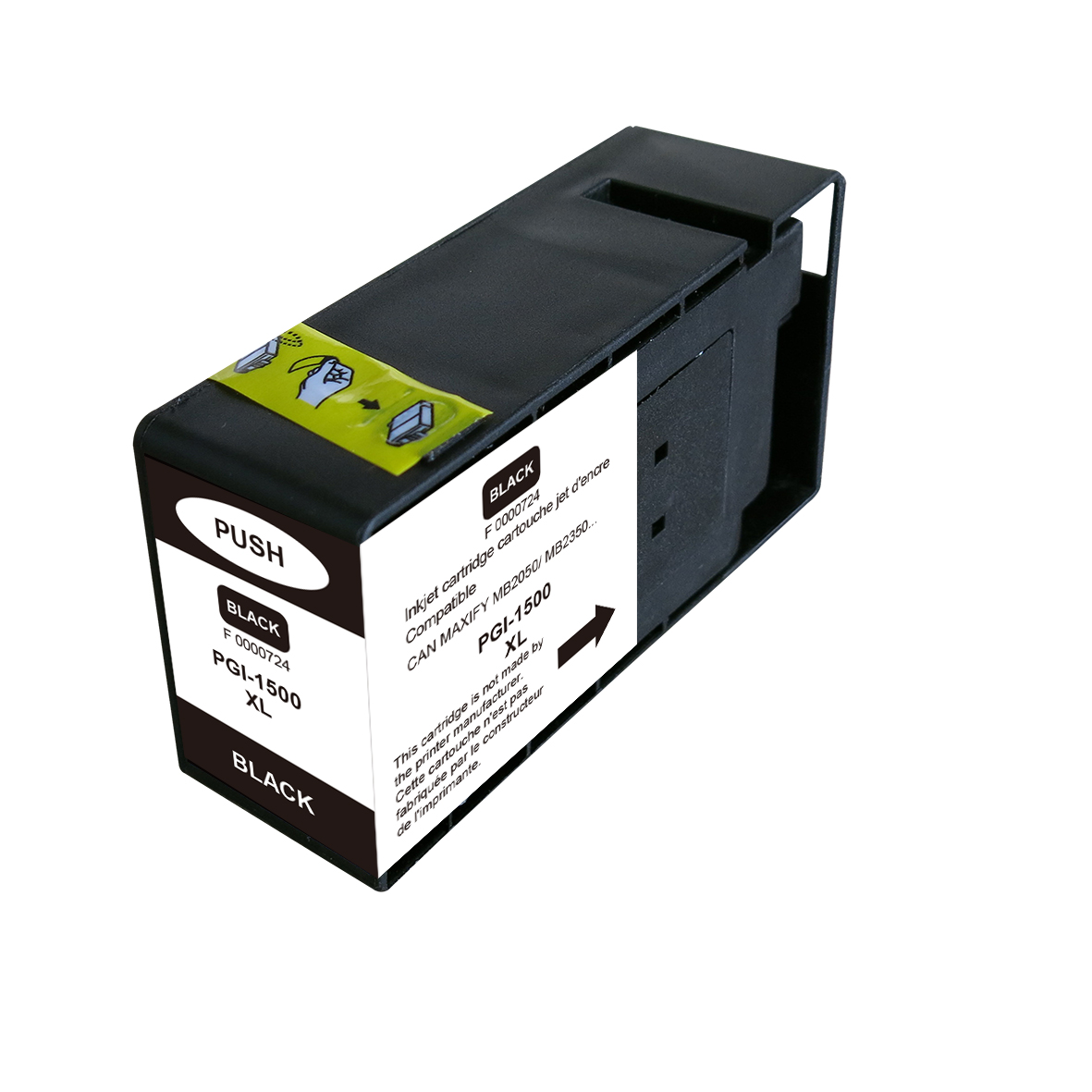 UPrint C-1500XLB BK CARTOUCHE COMPATIBLE AVEC CANON PGI-1500XL