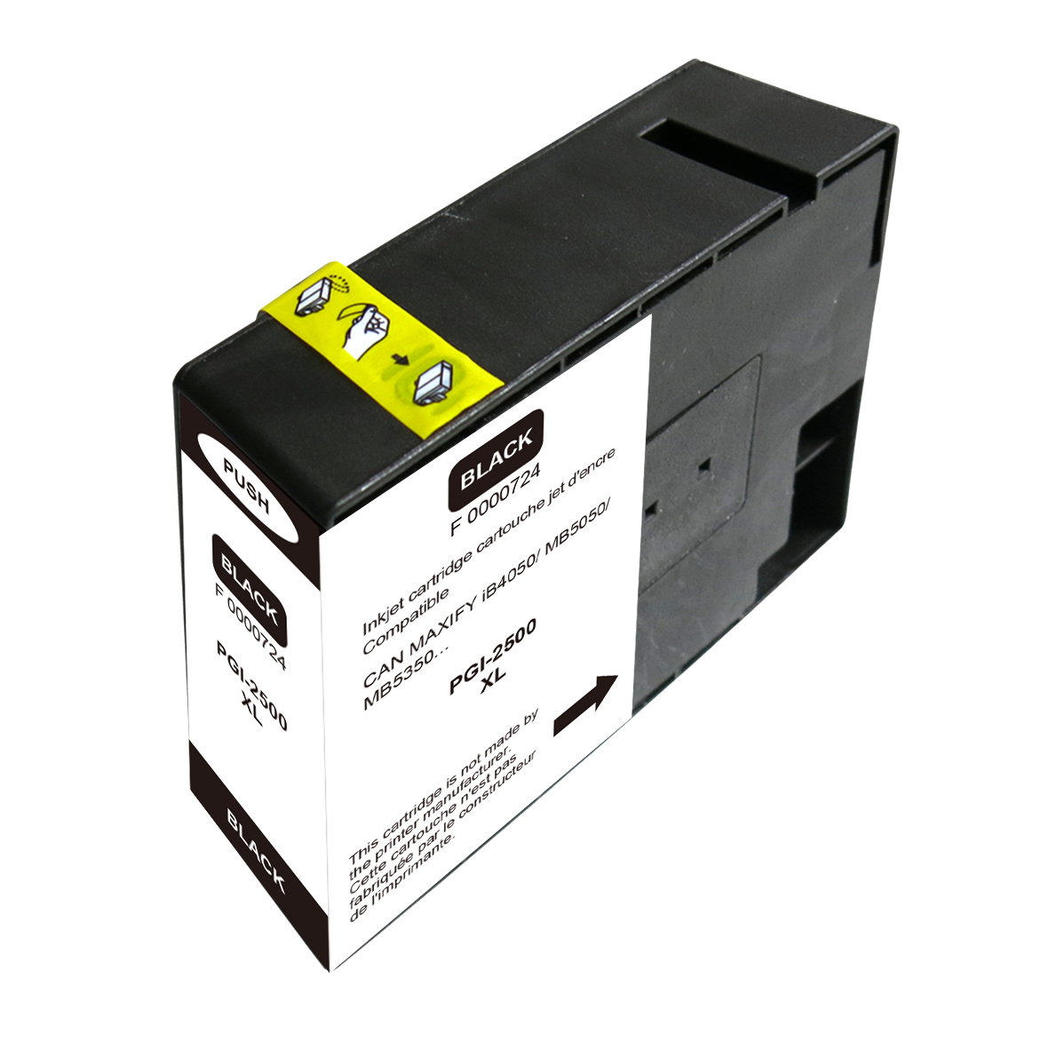 UPrint C-2500XLB BK CARTOUCHE COMPATIBLE AVEC CANON PGI-2500XL