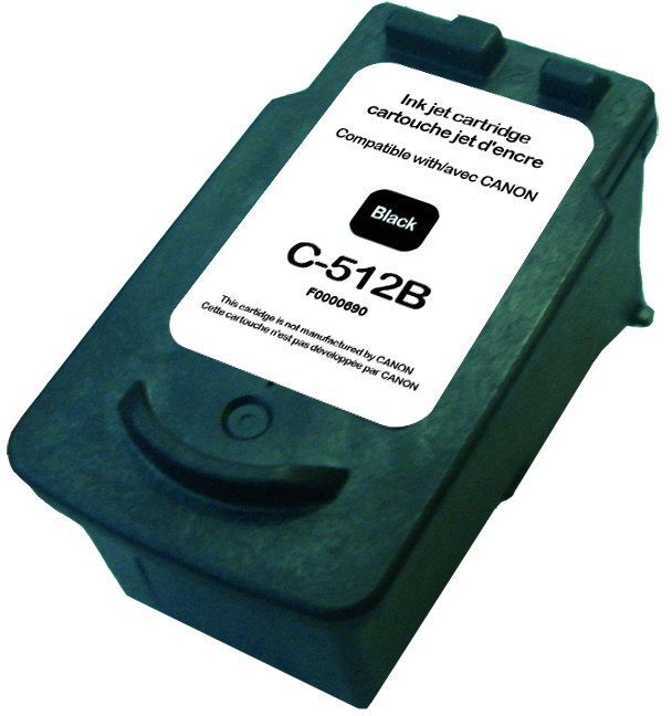 UPrint C-512 BK CARTOUCHE COMPATIBLE AVEC CANON  PG-512