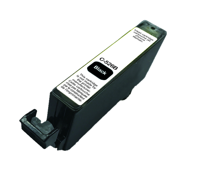 UPRINT CARTOUCHE REMANUFACTUREE CANON CLI526-REMPLACE 4540B001 NOIR
