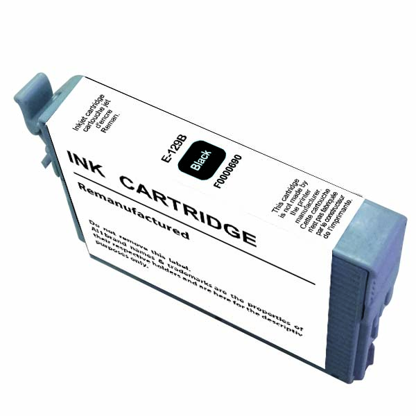 UPrint E-129B BK CARTOUCHE COMPATIBLE AVEC EPSON T129 - T1291