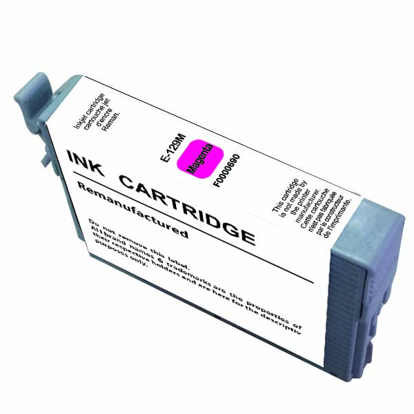 UPRINT CARTOUCHE REMANUFACTUREE EPSON T1293-REMPLACE C13T12934011 MAGENTA