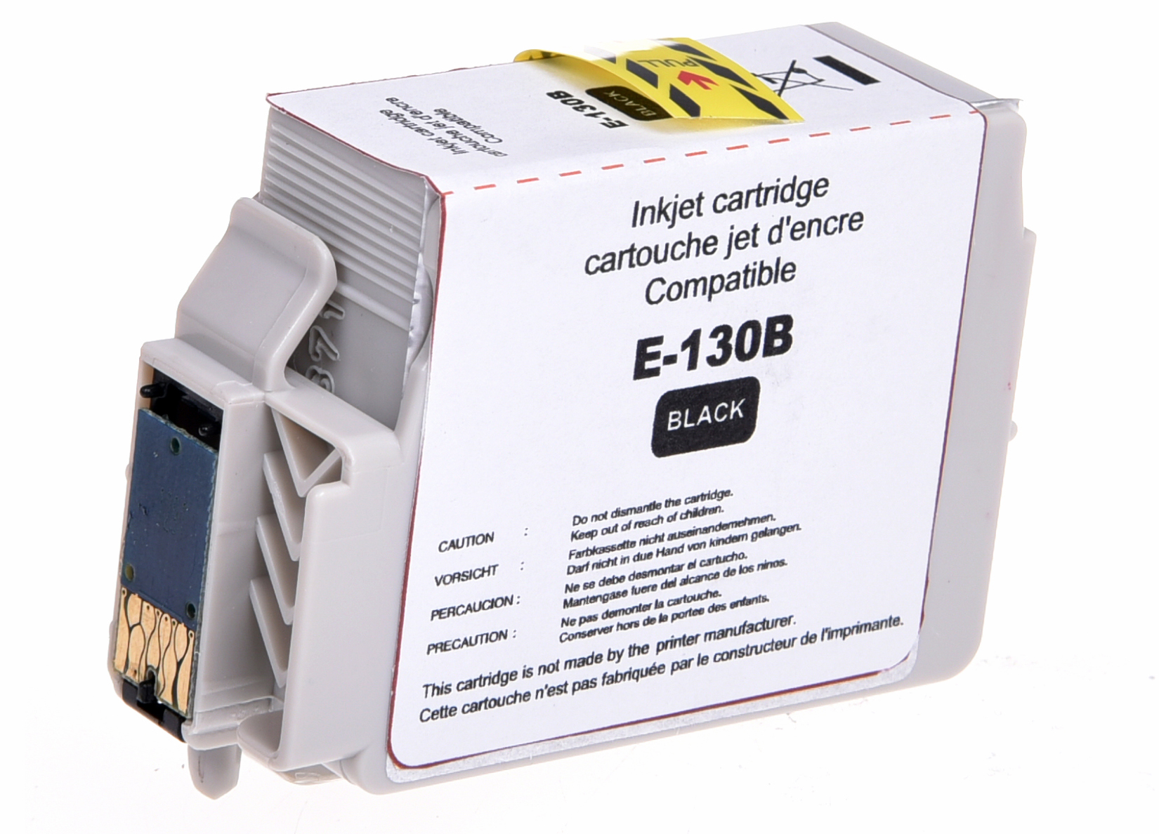 UPrint E-130B BK CARTOUCHE COMPATIBLE AVEC EPSON T130 - T1301