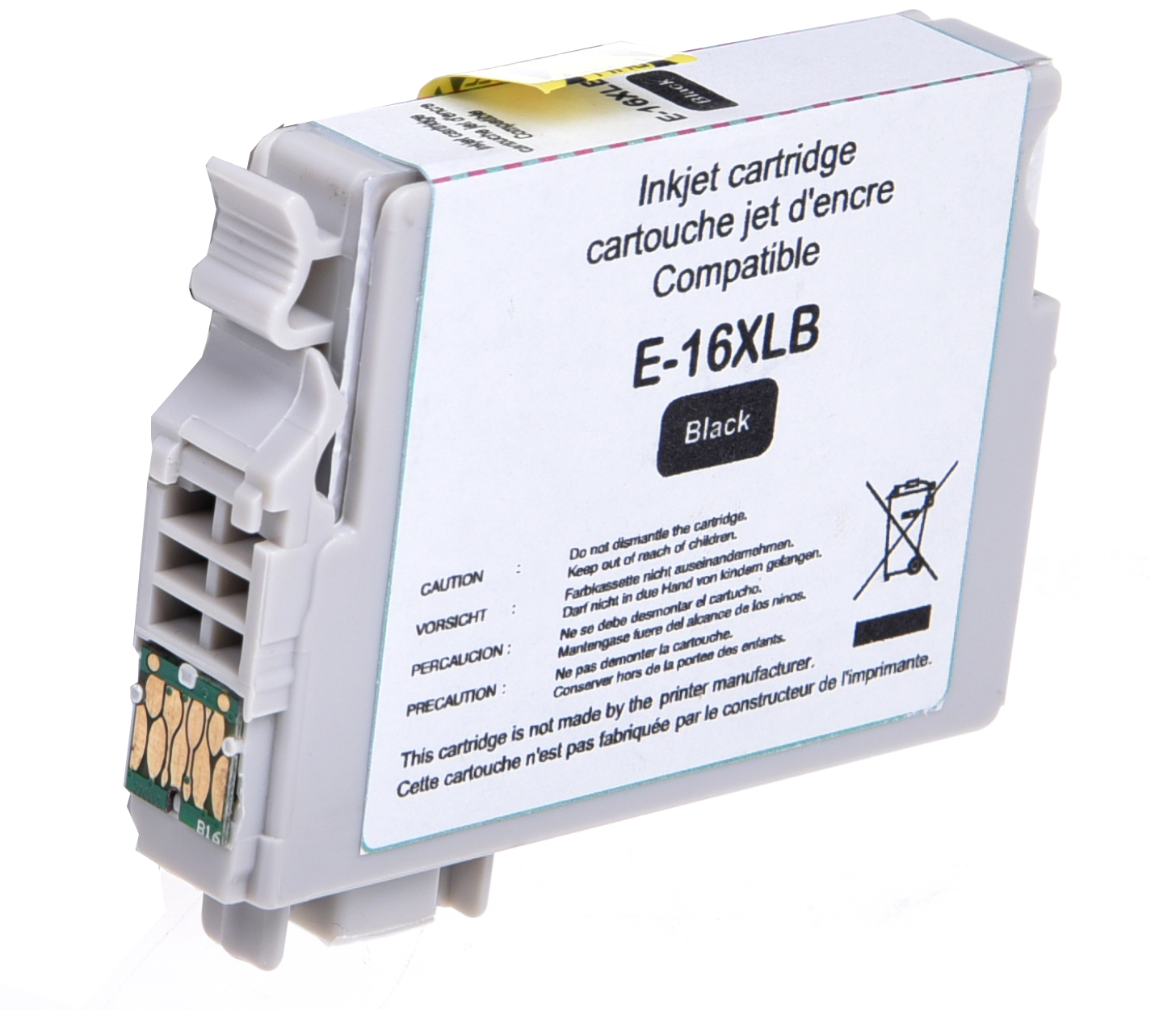 UPrint E-16XLB BK CARTOUCHE COMPATIBLE AVEC EPSON T16XL - T1631
