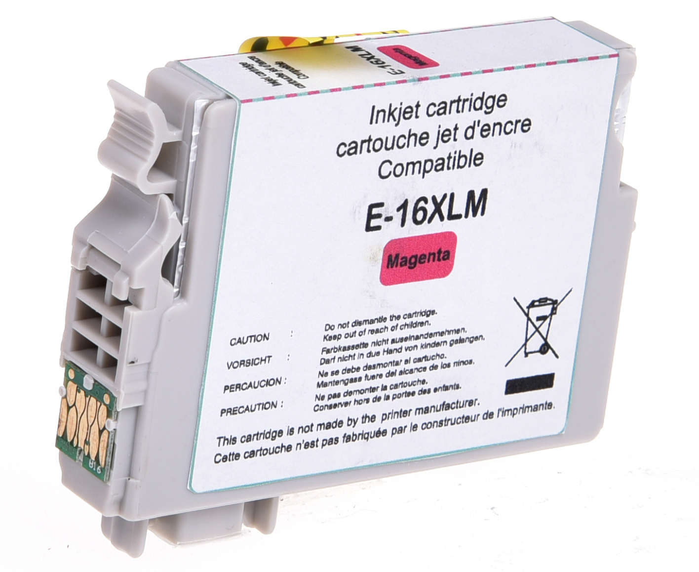 UPrint E-16XLM M CARTOUCHE COMPATIBLE AVEC EPSON T16XL - T1633