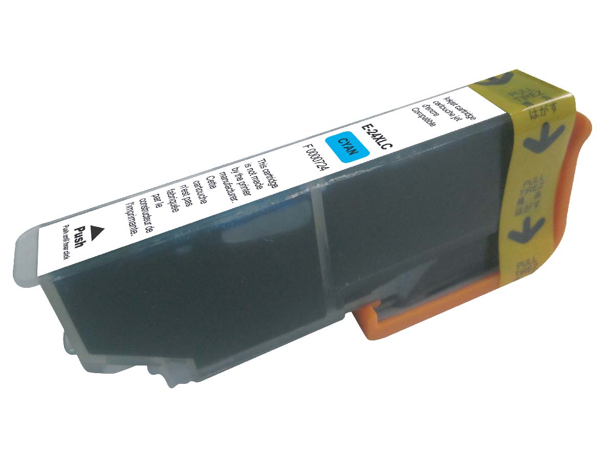 UPrint E-24XLC C CARTOUCHE COMPATIBLE AVEC EPSON T24XL - T2432