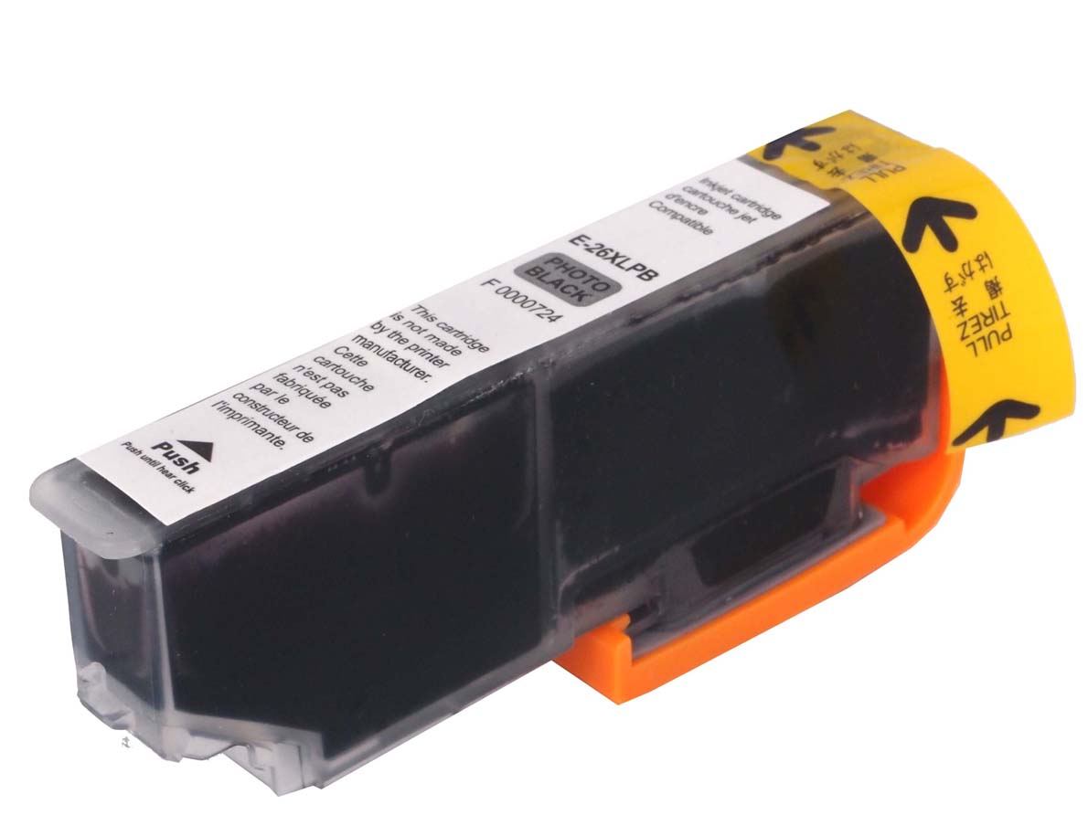 UPrint E-26XLPB PBK CARTOUCHE COMPATIBLE AVEC EPSON T26XL - T2631