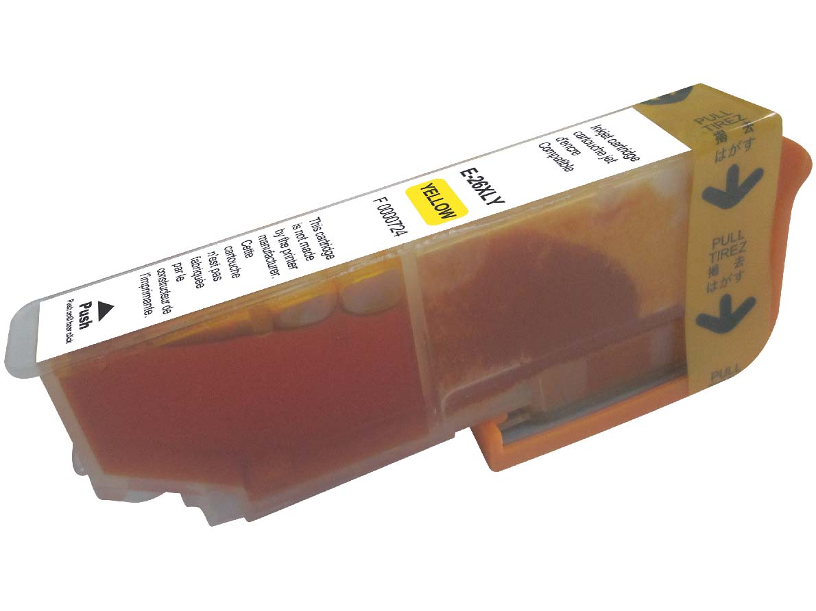 UPrint E-26XLY Y CARTOUCHE COMPATIBLE AVEC EPSON T26XL - T2634