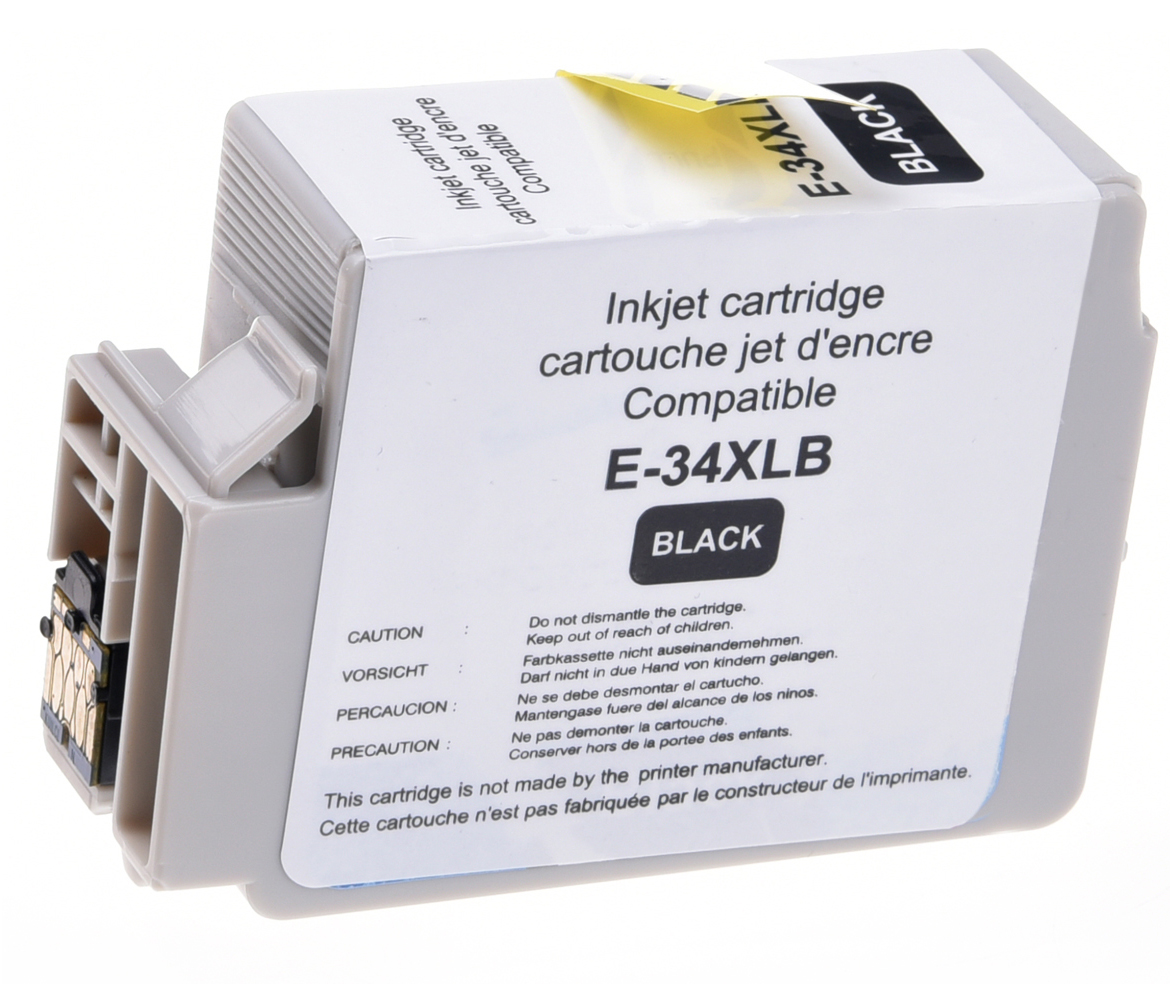 UPrint E-34XLB BK CARTOUCHE COMPATIBLE AVEC EPSON T34XL - T3471