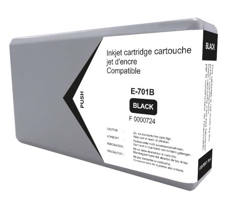 UPrint E-701B BK CARTOUCHE COMPATIBLE AVEC EPSON T701 - T7011
