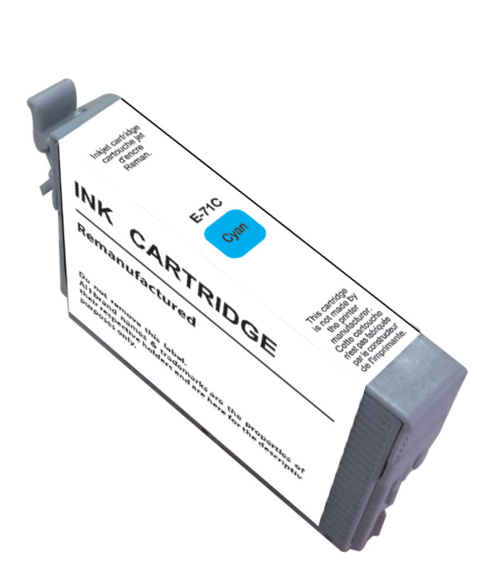 UPrint E-71C C CARTOUCHE COMPATIBLE AVEC EPSON T071 - T0712