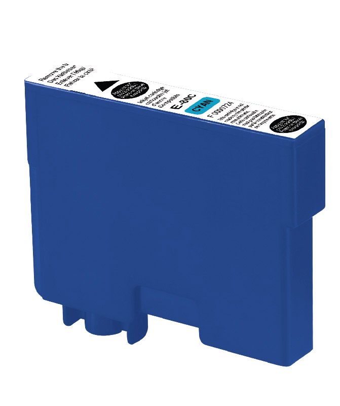 UPrint E-80C C CARTOUCHE COMPATIBLE AVEC EPSON T080 - T0802