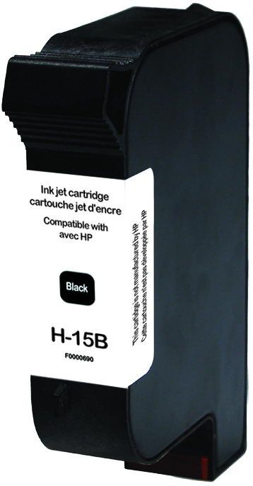 UPrint H-15XL BK CARTOUCHE COMPATIBLE AVEC HP N°15XL - C6615DE