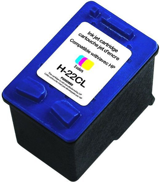 UPrint H-22XL CL CARTOUCHE COMPATIBLE AVEC HP N°22XL - C9352CE