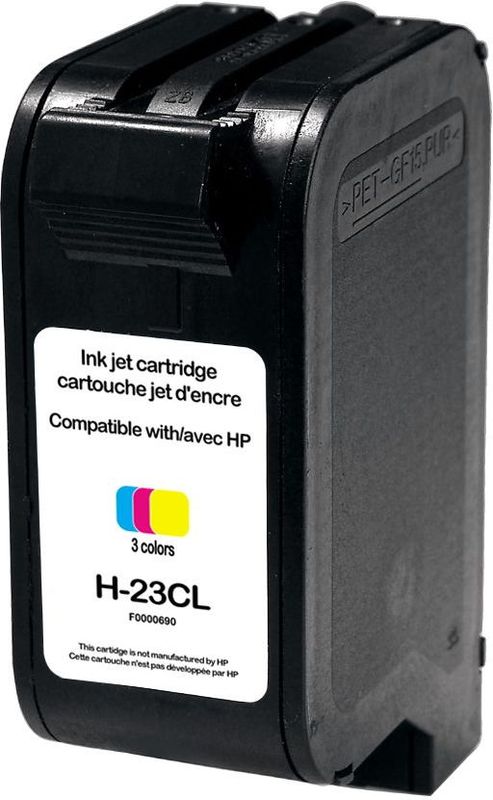 UPrint H-23CL CL CARTOUCHE COMPATIBLE AVEC HP N°23 - C1823D