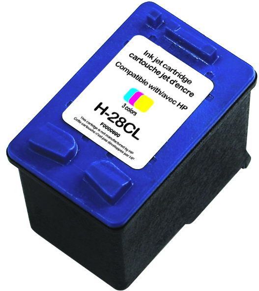 UPrint H-28 CL CARTOUCHE COMPATIBLE AVEC HP N°28 - C8728AE