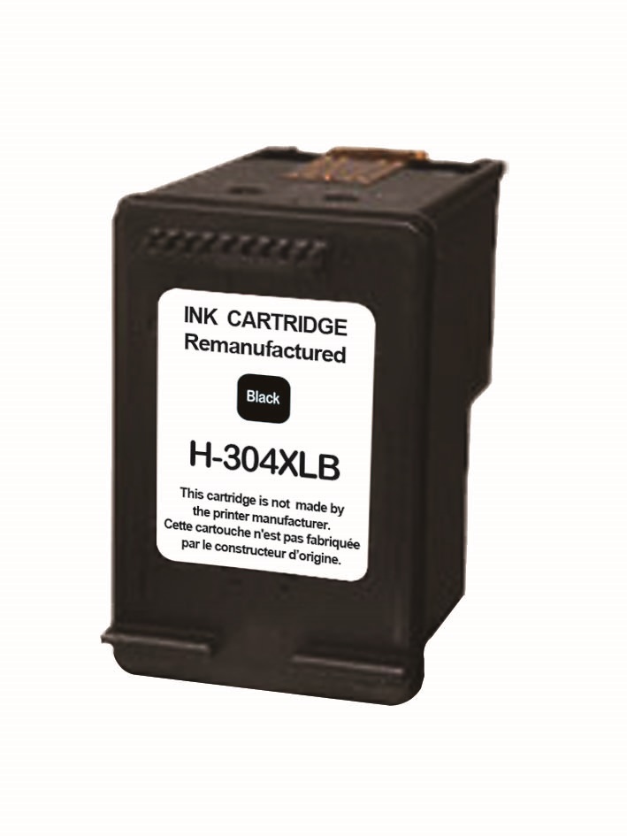 UPrint H-304XLB BK CARTOUCHE COMPATIBLE AVEC HP N°304XL - N9K08AE