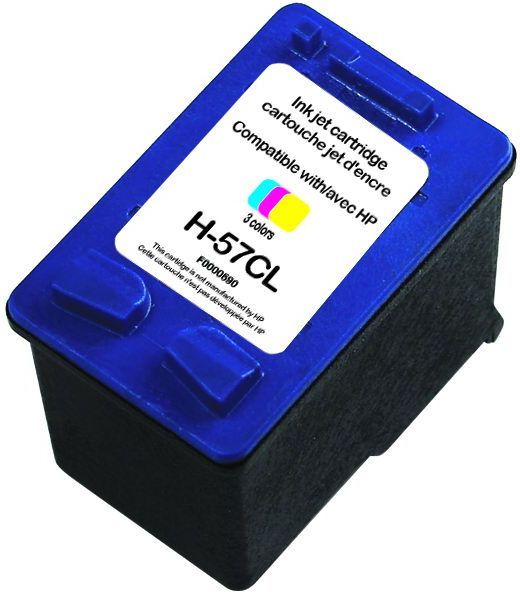 UPrint H-57 CL CARTOUCHE COMPATIBLE AVEC HP N°57 - C6657AE