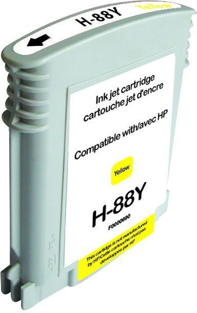 UPrint H-88XLY Y CARTOUCHE COMPATIBLE AVEC HP N°88XL - C9393AE