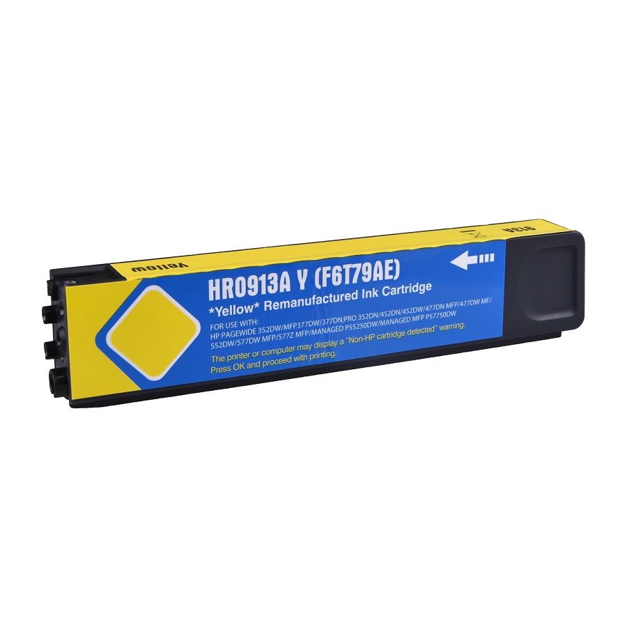 UPRINT CARTOUCHE REMANUFACTUREE HP 913A NEW GENERATION-REMPLACE F6T79AE JAUNE