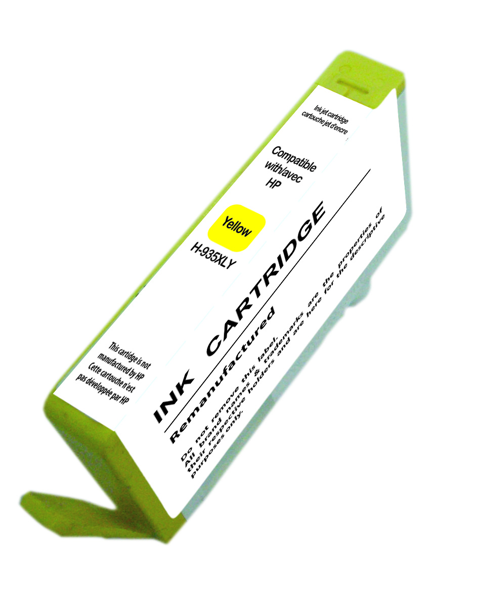 UPrint H-935XLY Y CARTOUCHE COMPATIBLE AVEC HP N°935XL - C2P26AE