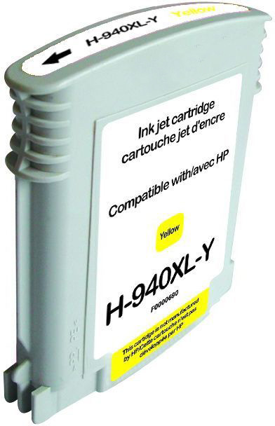 UPrint H-940XLY Y CARTOUCHE COMPATIBLE AVEC HP N°940XL - C4909AE