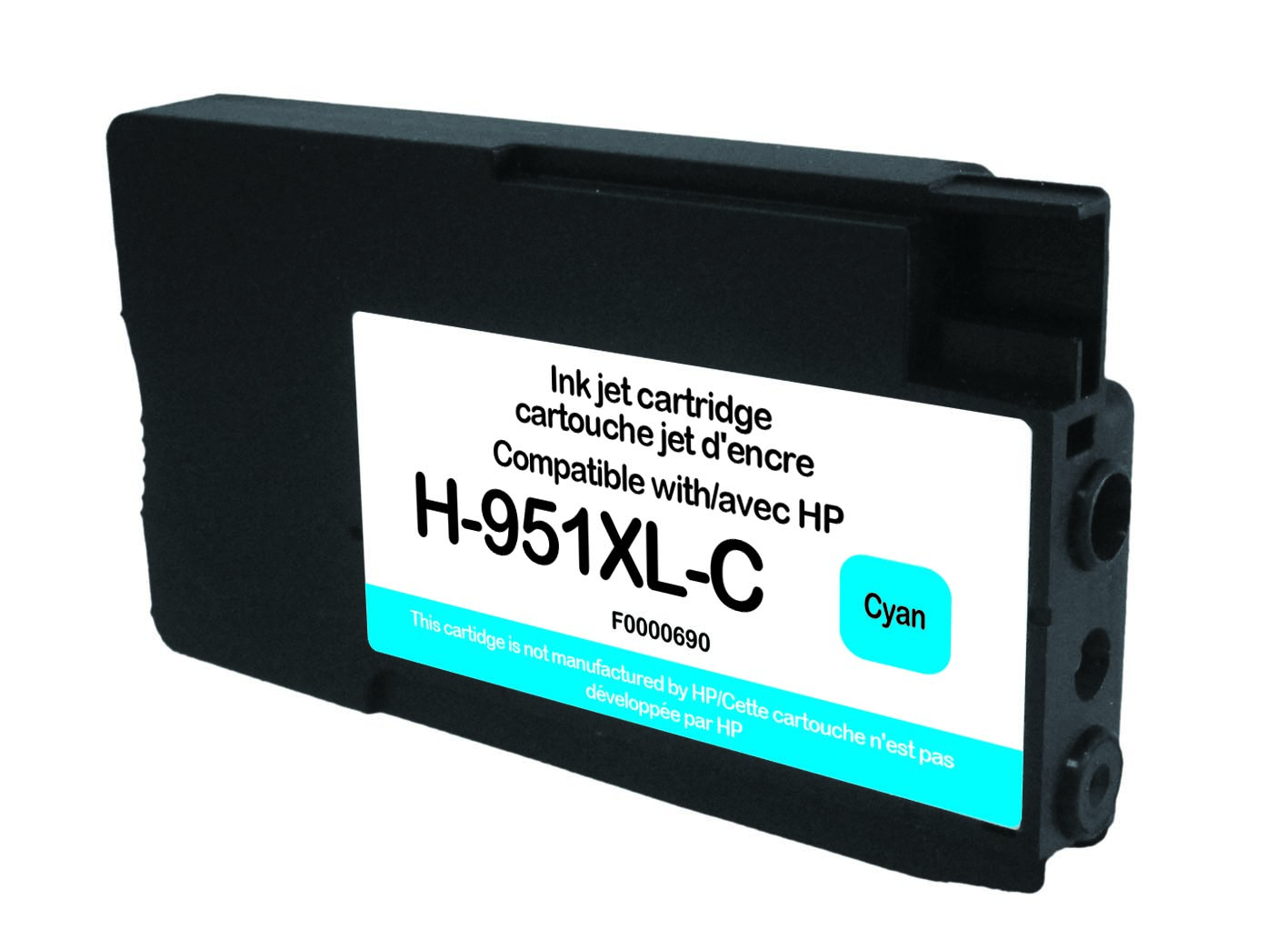 UPrint H-951XLC C CARTOUCHE COMPATIBLE AVEC HP N°951XL - CN046AE