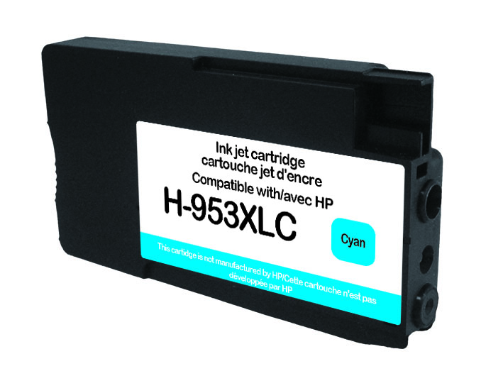 Uprint H-953XLC C CARTOUCHE COMPATIBLE AVEC HP N°953XL - F6U16AE