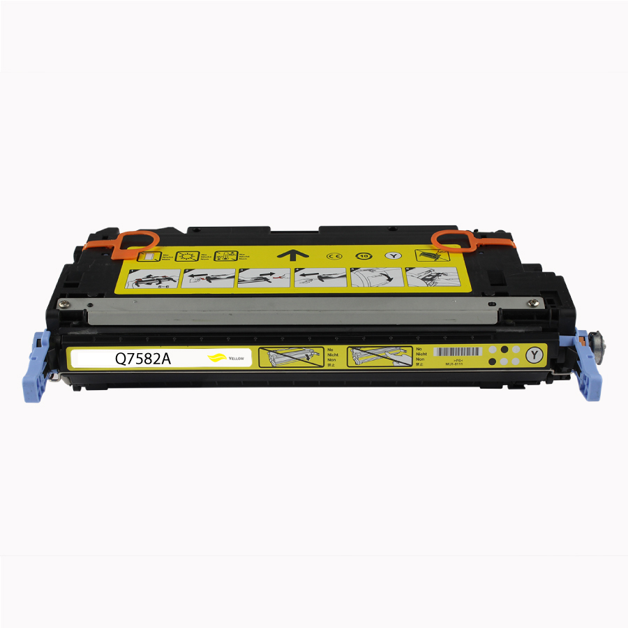 NEUTRE H.503AY Y TONER COMPATIBLE AVEC HP Q7582A/EP711