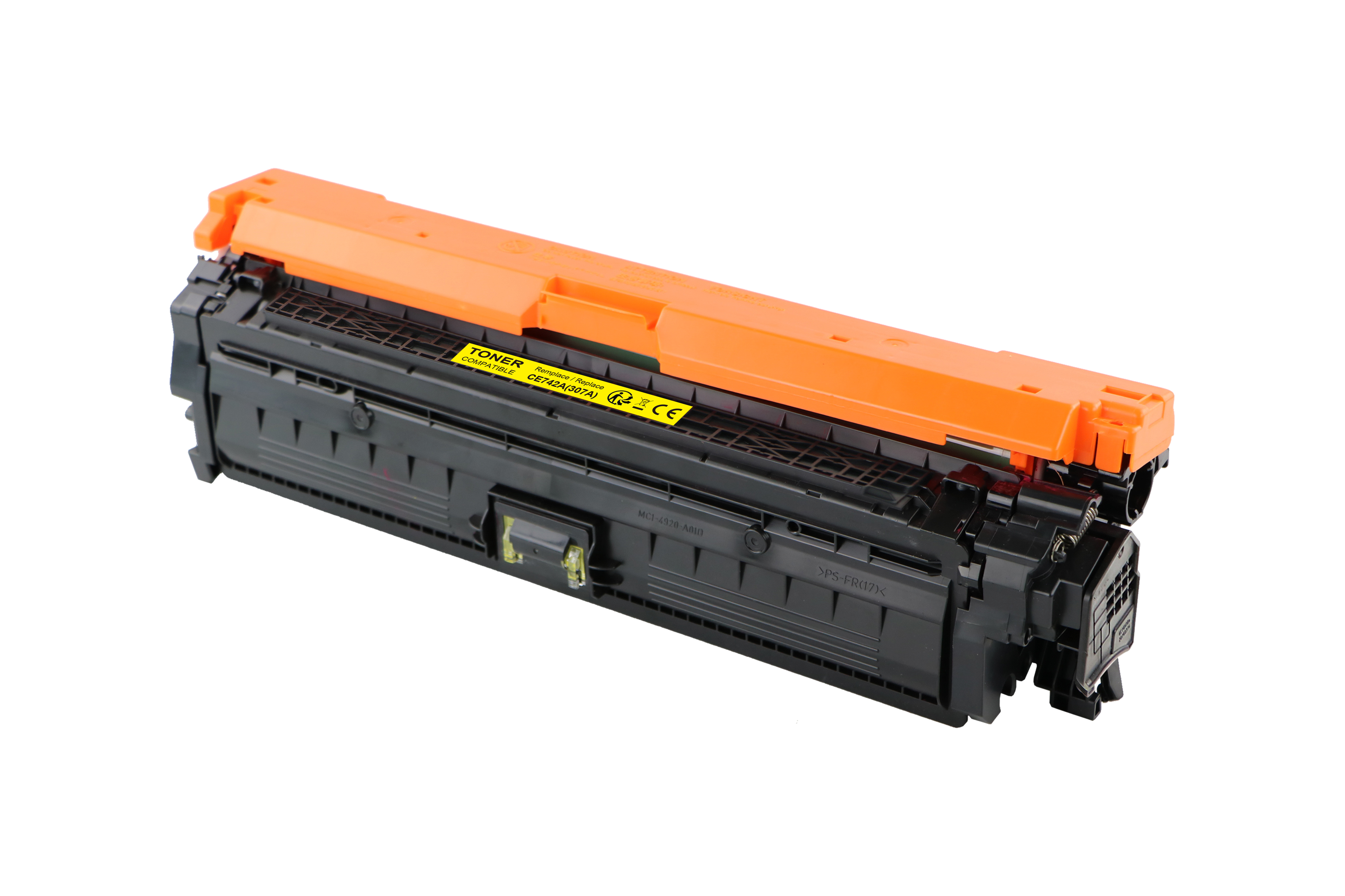 NEUTRE H.307AY Y TONER COMPATIBLE AVEC HP CE742A