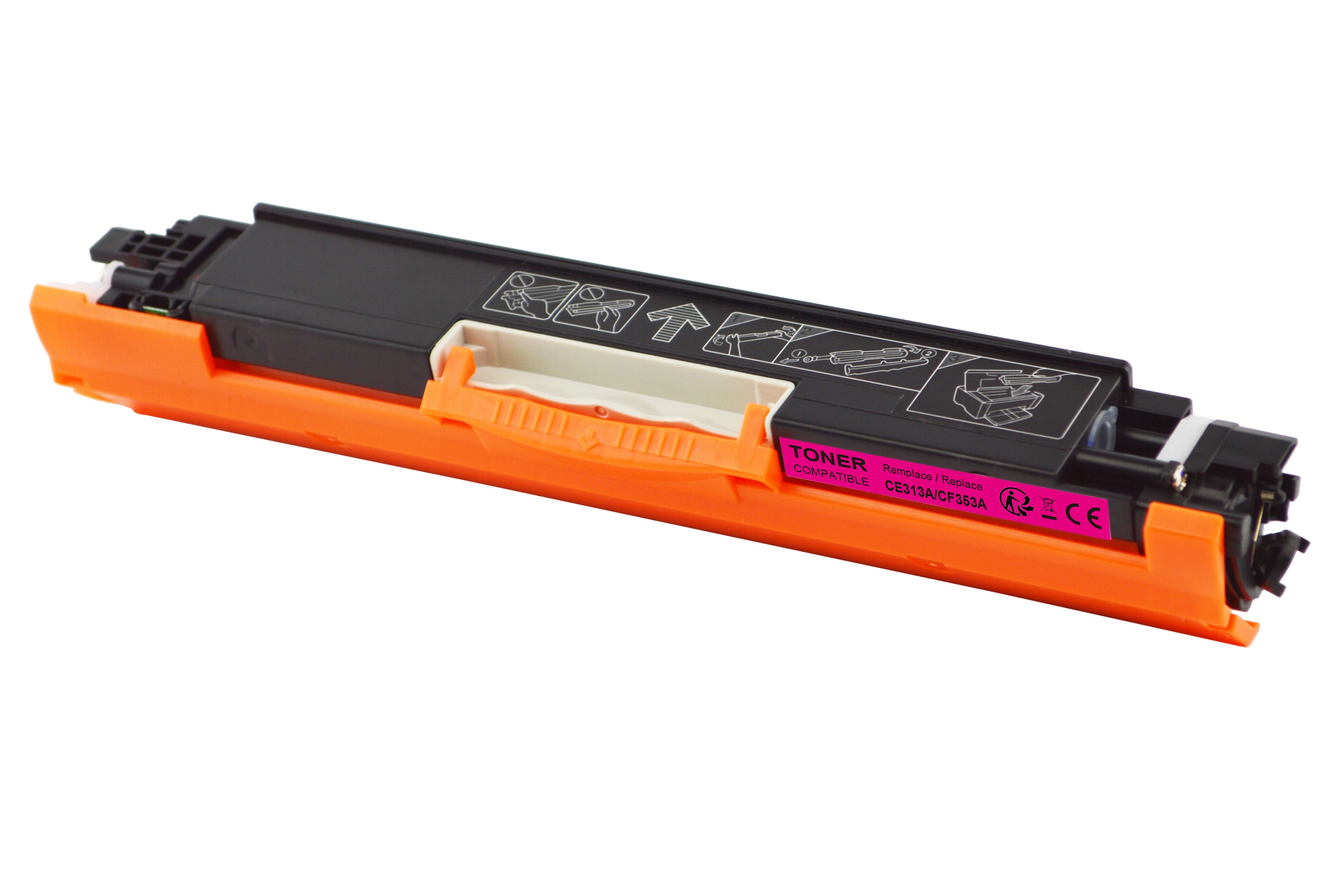 NEUTRE H313/H.353AM M TONER COMPATIBLE AVEC HP CE313/CF353A