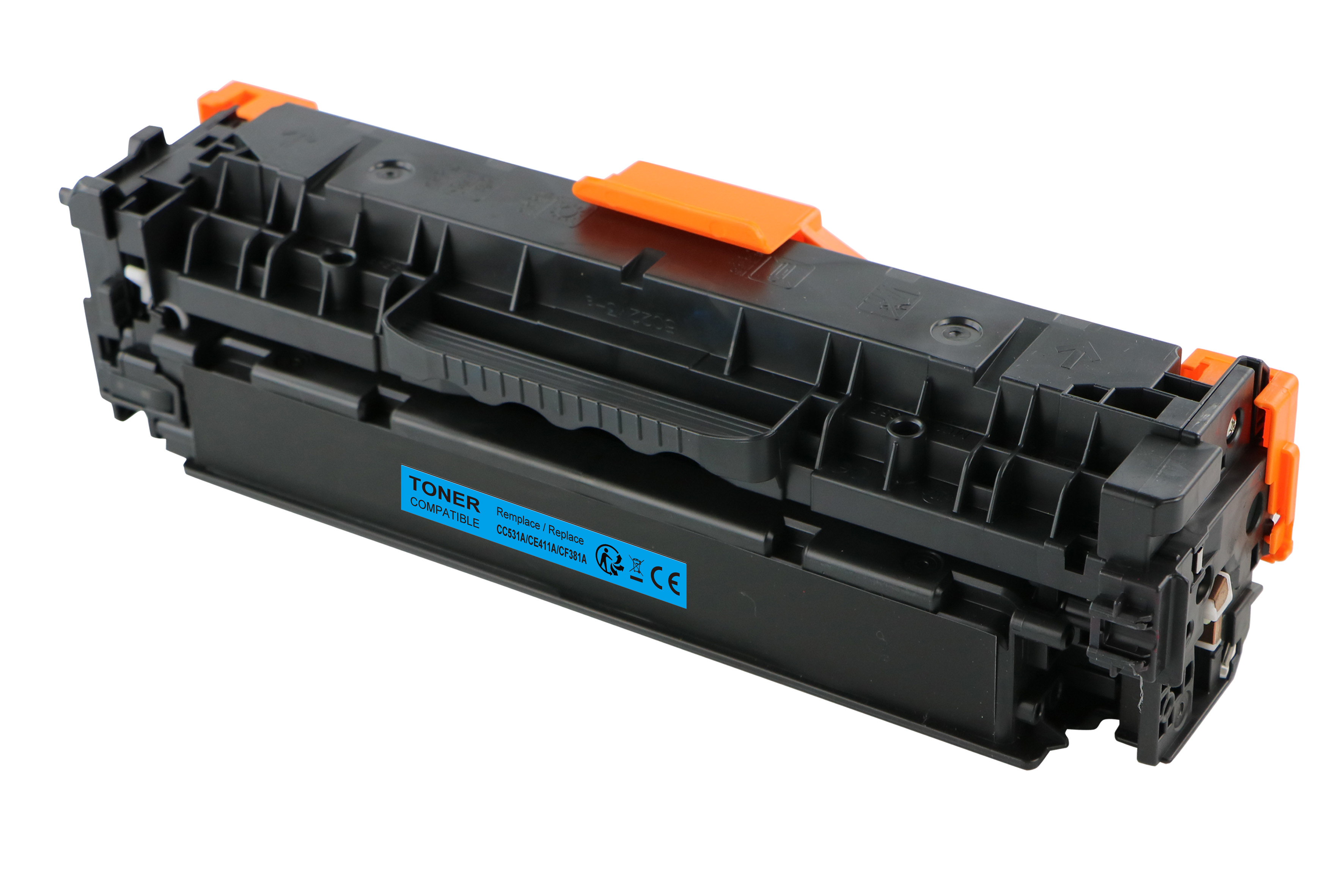 NEUTRE H.304/305/312AC C TONER COMPATIBLE AVEC HP CC531A / CE411A / CF381A
