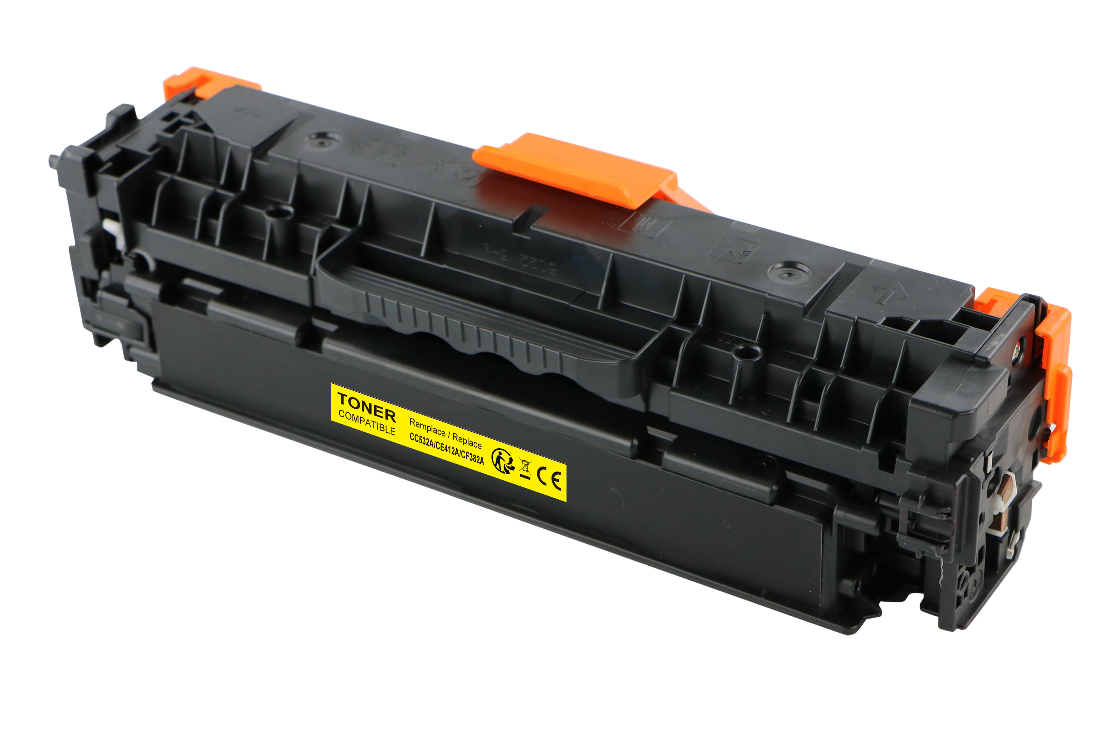 NEUTRE H.304/305/312AY Y TONER COMPATIBLE AVEC HP CC532A / CE412A / CF382A