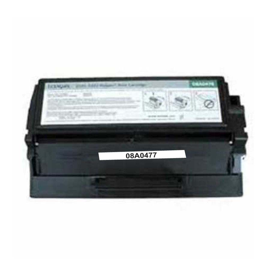 NEUTRE L.320 MONO TONER COMPATIBLE AVEC LEXMARK 08A0477 / 08A0478