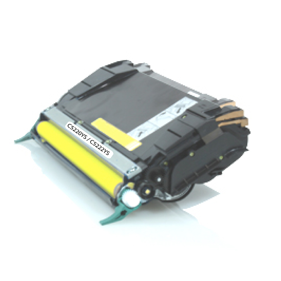 NEUTRE L.5222Y Y TONER COMPATIBLE AVEC LEXMARK C5222YS / C5220YS