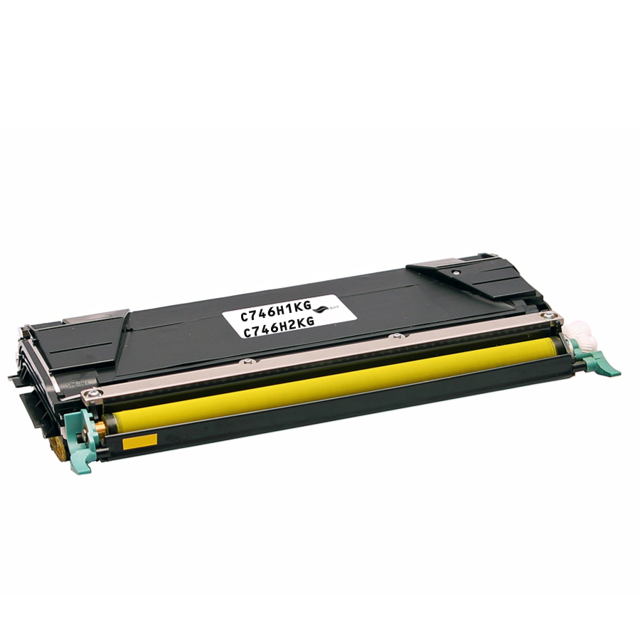 NEUTRE L.746B BK TONER COMPATIBLE AVEC LEXMARK C746H1KG