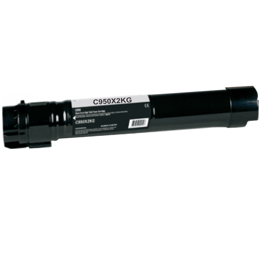NEUTRE L.C950XB BK TONER COMPATIBLE AVEC LEXMARK C950X2KG