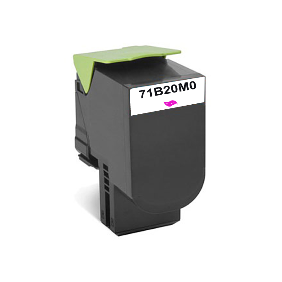 NEUTRE L.712M M TONER COMPATIBLE AVEC LEXMARK 71B20M0