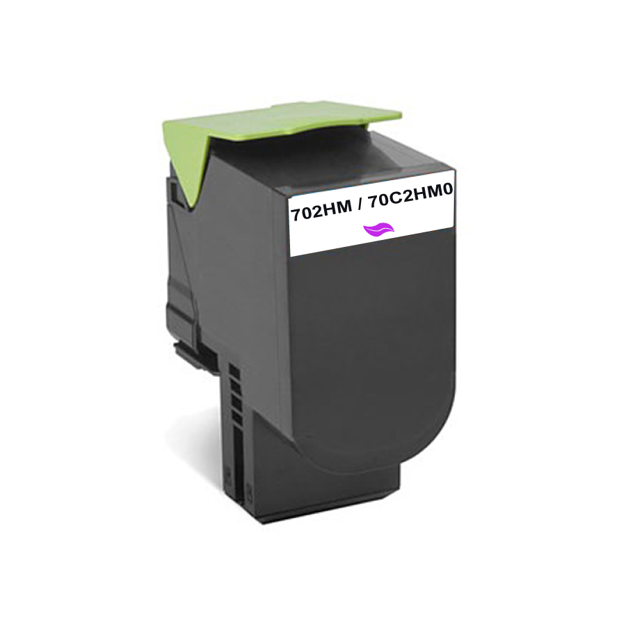 NEUTRE L.702HM M TONER COMPATIBLE AVEC LEXMARK 70C2HM0 - 702HM