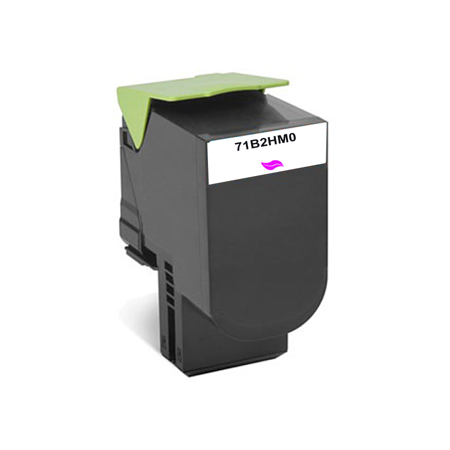 NEUTRE L.712HM M TONER COMPATIBLE AVEC LEXMARK 71B2HM0 - 712HM