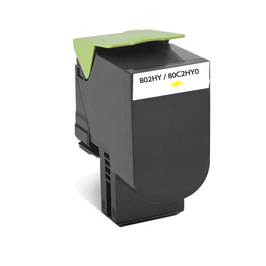 NEUTRE L.802HY-LEXMARK CX410/510de-80C2HY0-Y